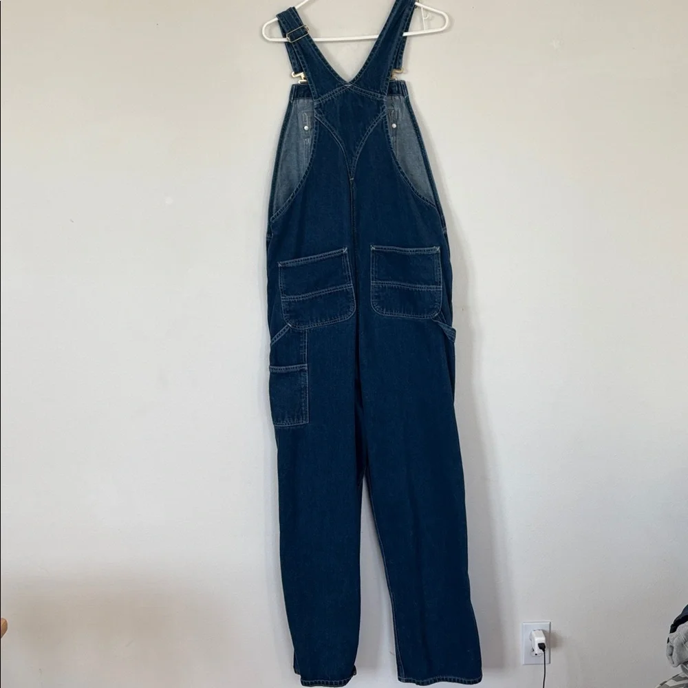 Carhartt Blue Denim Overalls Size 34 - Picture 4 of 16